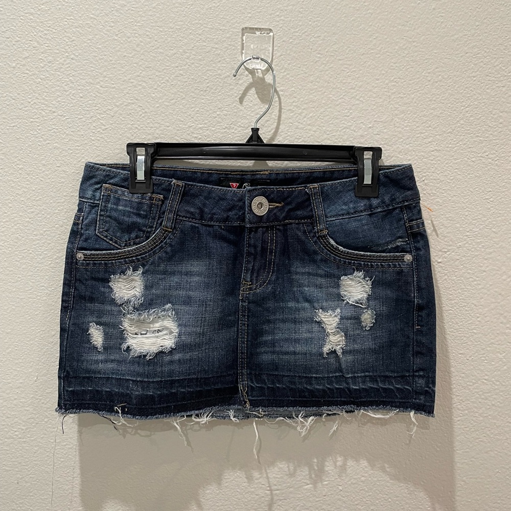 Pre owned Guess denim skirt